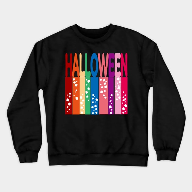 Happy Halloween Day Crewneck Sweatshirt by EunsooLee